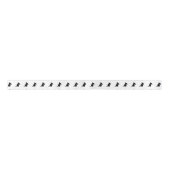 スコッチテリア犬のリボン サテンリボン (正面)