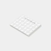 スコッチテリア犬は個人化なります ポストイット (アングル)