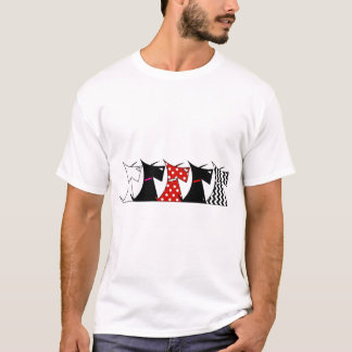 スコッチテリア犬 Tシャツ