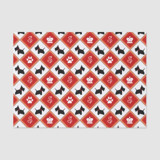 スコッチテリア8無し 薄葉紙 (正面)