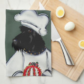 スコッチテリア キッチンタオル (四つ折り)