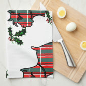 スコッチテリア キッチンタオル (四つ折り)