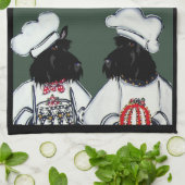 スコッチテリア キッチンタオル (折り畳み)