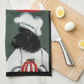 スコッチテリア キッチンタオル (四つ折り)