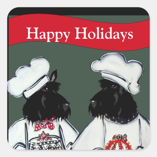 スコッチテリア スクエアシール (正面)