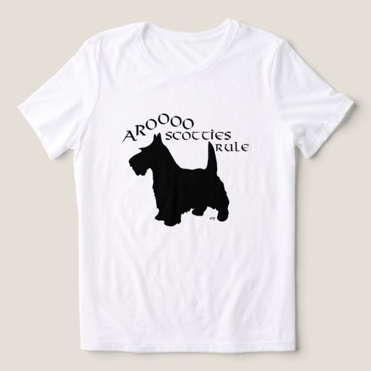 スコッチテリア トライブレンドＴシャツ (デザイン正面)