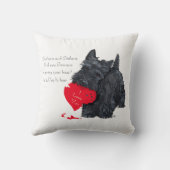 スコッチテリア バレンタイン クッション (裏面)