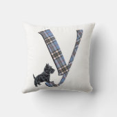 スコッチテリア モノグラム Y ピロー (裏面)