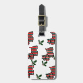 スコッチテリア ラゲッジタグ (正面縦)