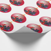 スコッチドッグオーナメント ラッピングペーパー (角)