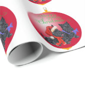 スコッチドッグオーナメント ラッピングペーパー (ロールコーナー)