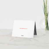 スコッチドッグ季節のごあいさつ シーズンカード (裏面)