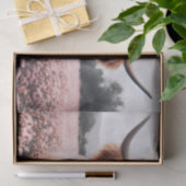 スコッチハイランドカウのワイルドフラワーフィールドデコパージュ 薄葉紙 (ギフト)