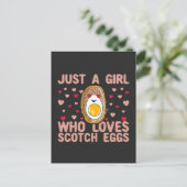 スコッチ・エッグスが好きな女の子 ポストカード (スタンド正面)