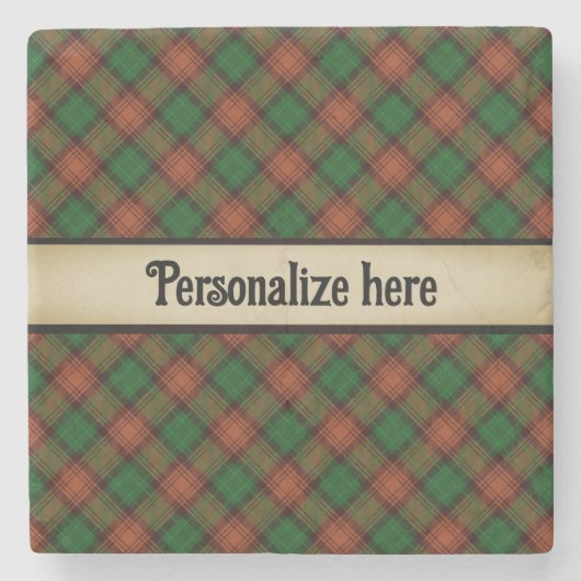 スコッチ・ストーン・コースターの小さなドラム ストーンコースター (正面)