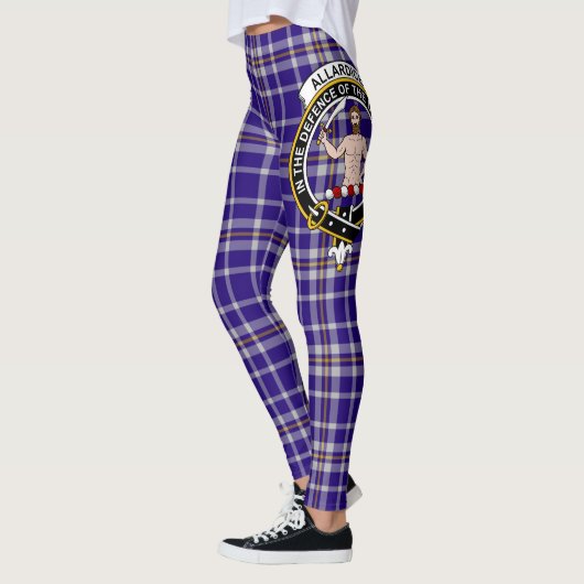 スコッツティー クラン アラディス Crest タルタン 女性用 レギンス (左)