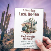 スコッツデールでの最後のロデオ・バチェロレッテ・ウィークエンド 招待状