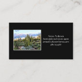 スコッツデールのSucculentの日没 名刺 (正面)