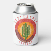スコッツデールアリゾナサボテン山脈 缶クーラー (缶裏面)