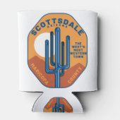 スコッツデールアリゾナサボテン山脈 缶クーラー (裏面)