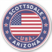 スコッツデールアリゾナ，スコッツデール シール (正面)