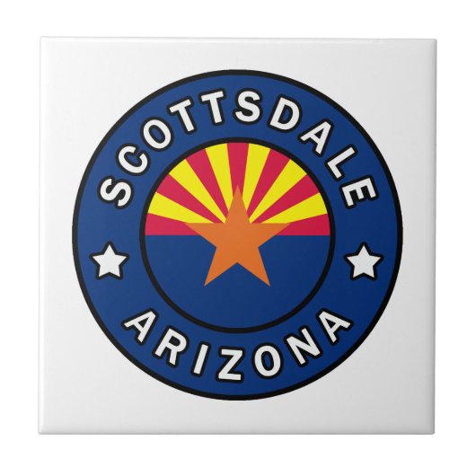 スコッツデールアリゾナ タイル (正面)