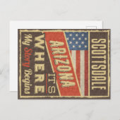 スコッツデールアリゾナ ポストカード (正面/裏面)