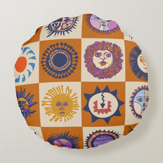 スコッツデールデルソル ラウンドクッション (裏面)