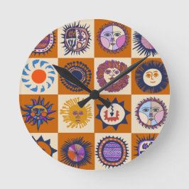 スコッツデールデルソル ラウンド壁時計