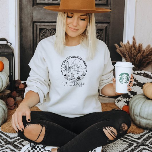 スコッツデールバチェロレッテウィークエンドブリデスメイドカスタムズ スウェットシャツ