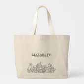 スコッツデールバチェロレッテブリデスメイドカスタムズ ラージトートバッグ (裏面)