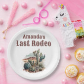 スコッツデール最後のロデオ・バチェロレッテウィークエンド ペーパープレート (パーティー)