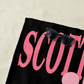 スコッツデール独身最後の夜カスタマイズされた花嫁 ビーチタオル (インサイチュ)