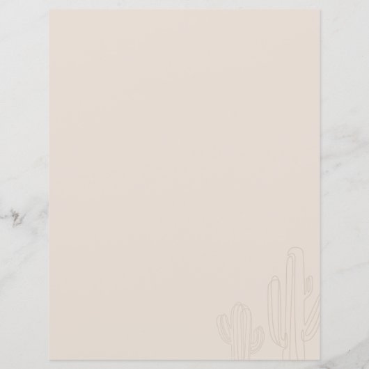 スコッツデール独身最後の週末の予定 (裏面)