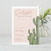 スコッツデール独身最後の週末の招待状 招待状 (スタンド正面)