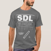 スコッツデール空港SDL Tシャツ (正面)