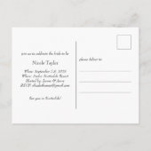 スコッツデール,アリゾナのはがき ポストカード (裏面)