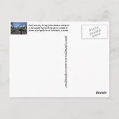 スコッツデール，アリゾナのはがき ポストカード (裏面)