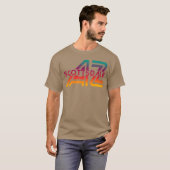 スコッツデール アリゾナ州 アズシティ フレンド Tシャツ (正面フル)