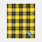 スコッツバークレードレスモダンタータンチェックプレイド フリースブランケット (正面)