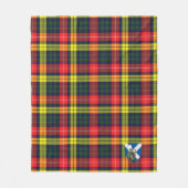 スコッツブキャナンモダンタルタンプライド フリースブランケット (正面)