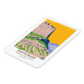 スコッツブラフ国定記念碑ネブラスカヴィンテージ マグネット (左側)