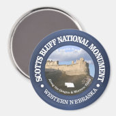 スコッツブラフ国家記念碑 マグネット (正面/裏面)