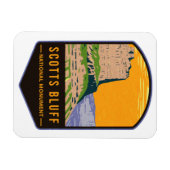 スコッツブラフ国家記念碑 マグネット (横)