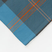 スコッツマウレエンシェントタータンチェックプレイド フリースブランケット (角)