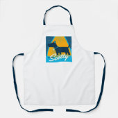 スコッティを上げる エプロン (正面)