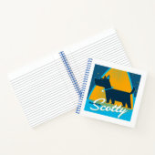 スコッティを上げる ノートブック (内部)