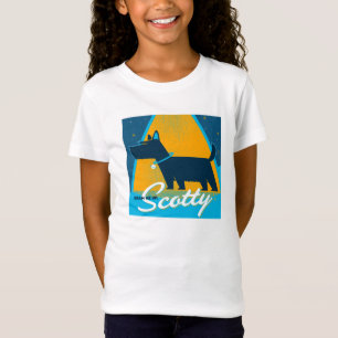 スコッティを上げる Tシャツ