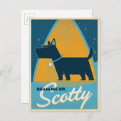 スコッティを教えてくれ ポストカード (正面/裏面)