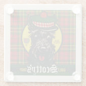 スコッティズゴルフショップ ガラスコースター (裏面)